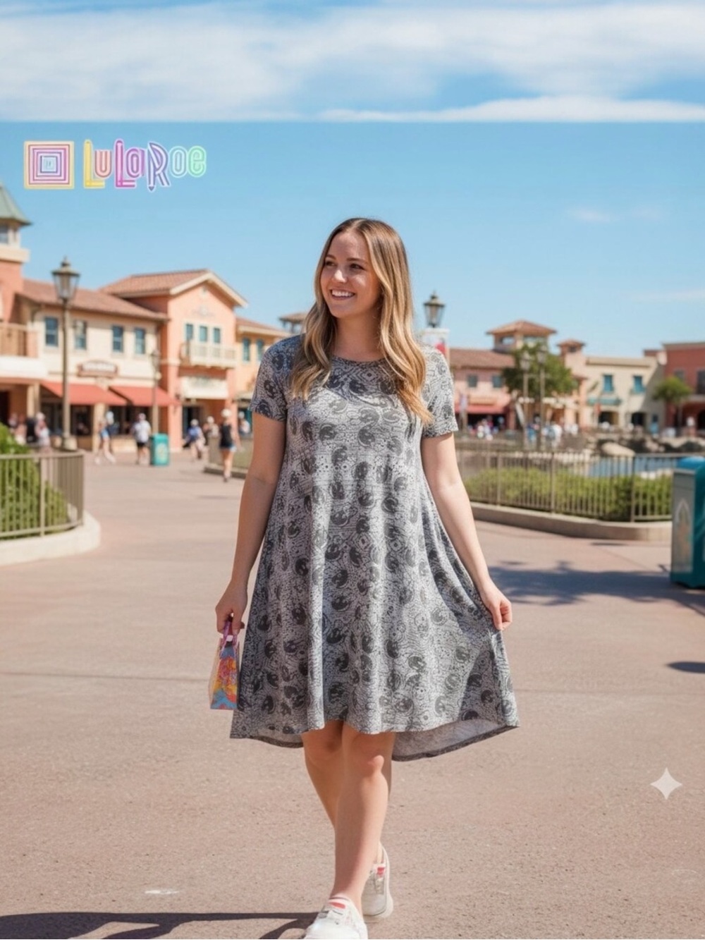 NWT LuLaRoe Disney’s Mickey Mouse Carly Dress
